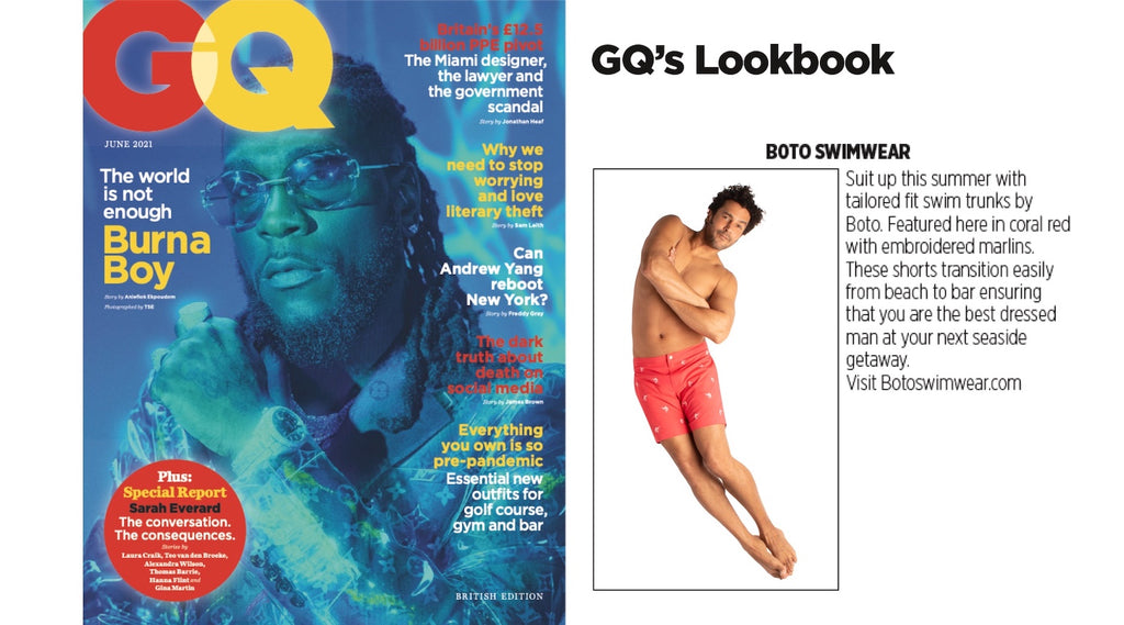 GQ recommends Boto Swimwear