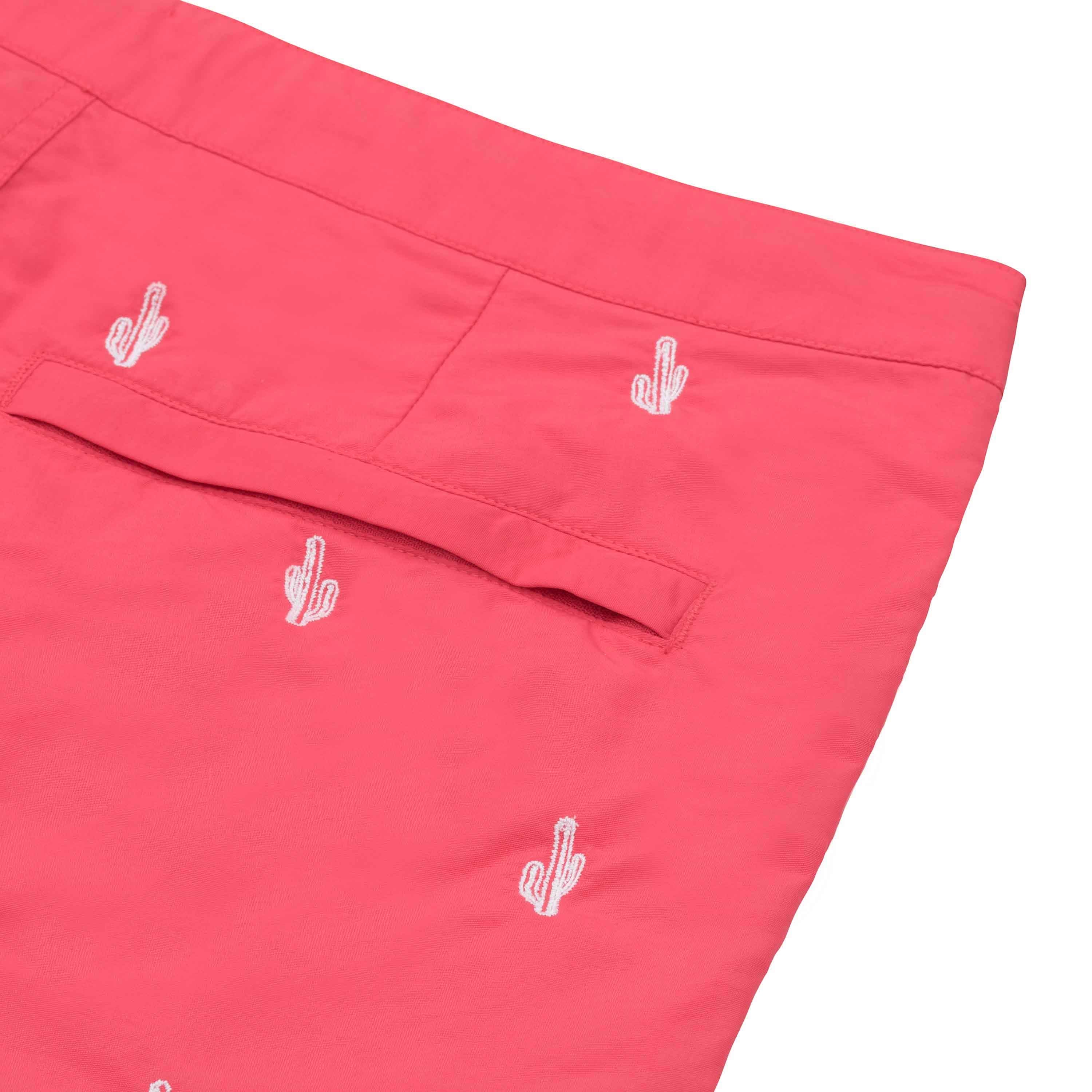 Aruba 6.5” Embroidered Swim Trunks - The Best Designer Mens Swimsuits